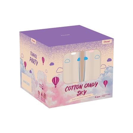 แก้วน้ำ 410 มล. OCEAN GLASS SUMMER SET COTTON CANDY SKY HI BALL (แพ็ก 4 ใบ)_2