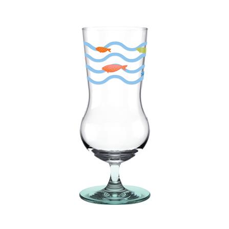 แก้วมีขา 450 มล. OCEAN GLASS SUMMER SET TURQUOISE MARINE (แพ็ก 2 ใบ)_1
