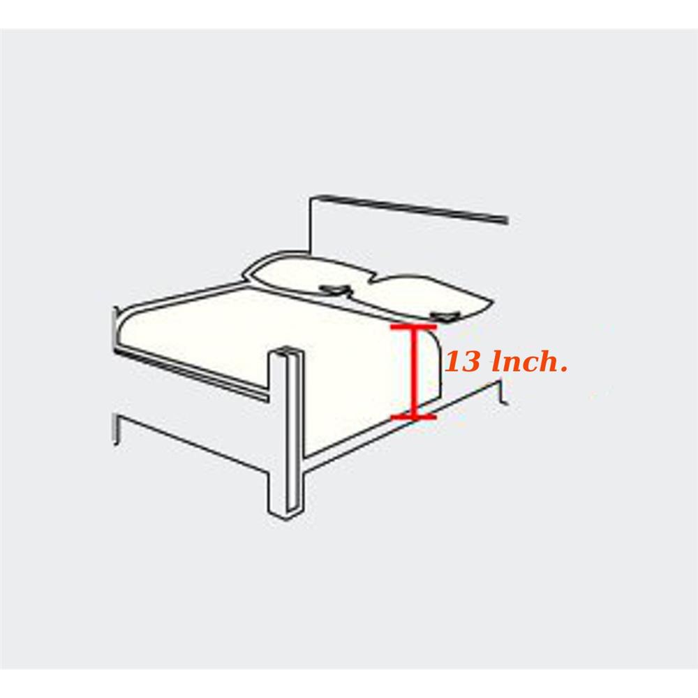 ชุดผ้าปูที่นอน 5 ฟุต (ชุด 5 ชิ้น) TULIP DELIGHT 60124-DLWHITE