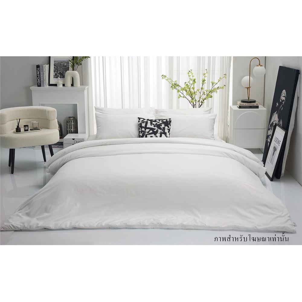 ชุดผ้าปูที่นอน 3.5 ฟุต (ชุด 3 ชิ้น) TULIP DELIGHT 60125-DLWHITE