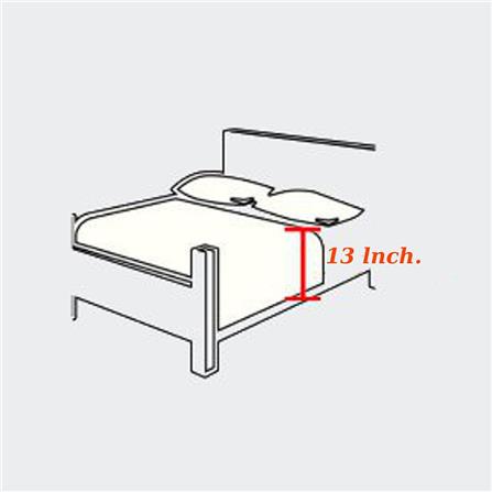 ชุดผ้าปูที่นอน 3.5 ฟุต (ชุด 3 ชิ้น) TULIP DELIGHT 60125-DLWHITE_5