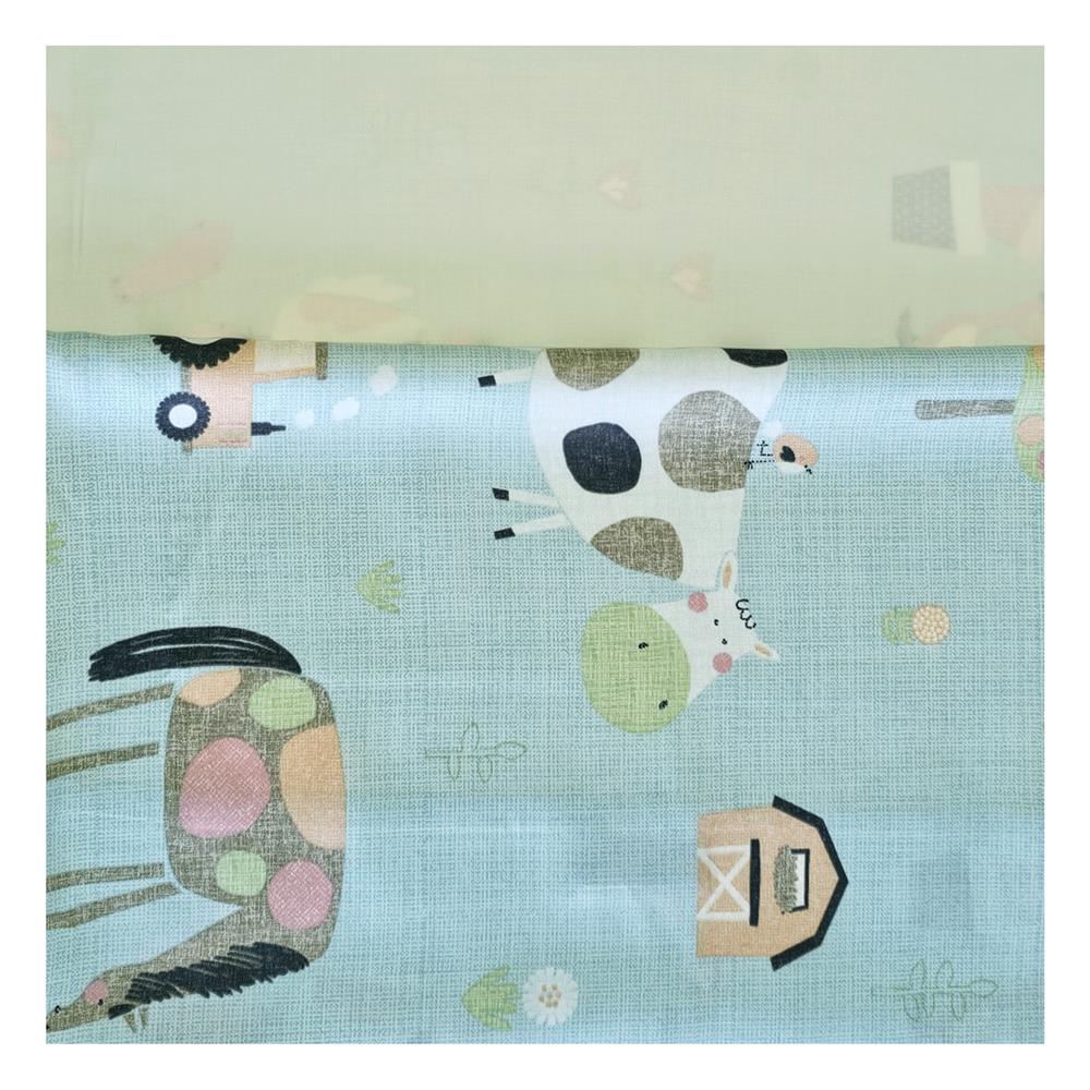 ชุดผ้าปูที่นอน 6 ฟุต (ชุด 6 ชิ้น) ESSE TENCEL 520T 5308 GREEN