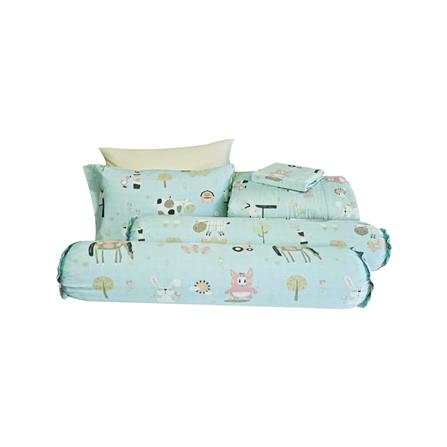 ชุดผ้าปูที่นอน 6 ฟุต (ชุด 6 ชิ้น) ESSE TENCEL 520T 5308 GREEN_1