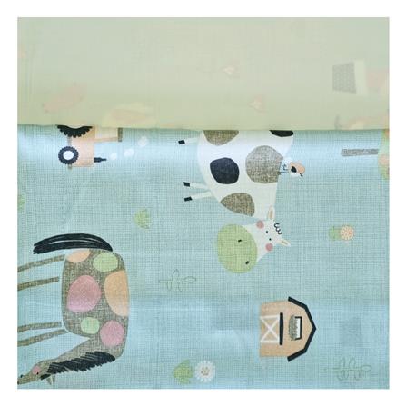 ชุดผ้าปูที่นอน 6 ฟุต (ชุด 6 ชิ้น) ESSE TENCEL 520T 5308 GREEN_2