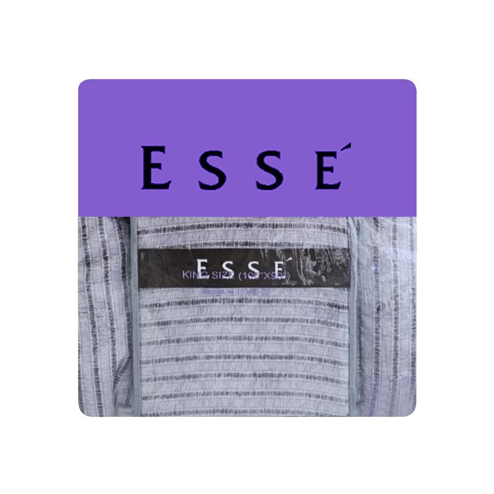 ชุดผ้าปูที่นอน 6 ฟุต (ชุด 6 ชิ้น) ESSE TENCEL 480T 4313 GREY