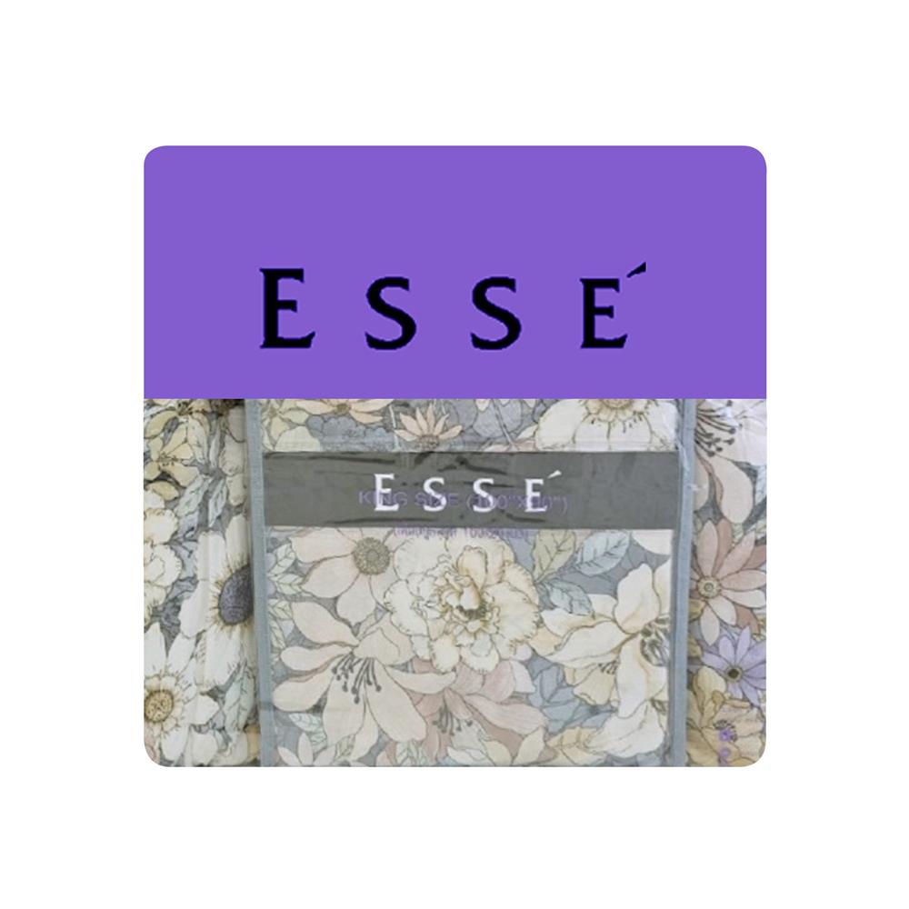 ชุดผ้าปูที่นอน 6 ฟุต (ชุด 6 ชิ้น) ESSE TENCEL 650T 6303 GOLD