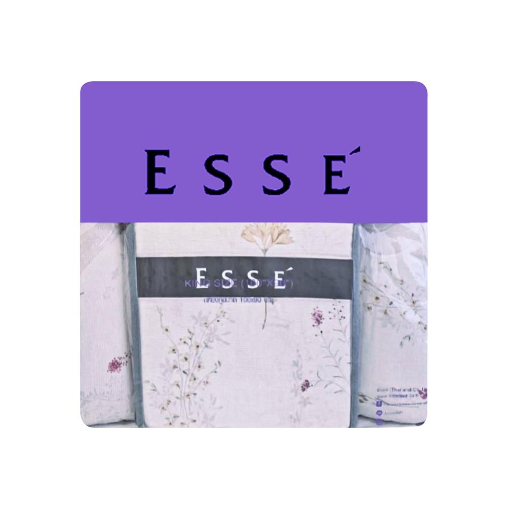 ชุดผ้าปูที่นอน 6 ฟุต (ชุด 6 ชิ้น) ESSE TENCEL 650T 6301 PINK