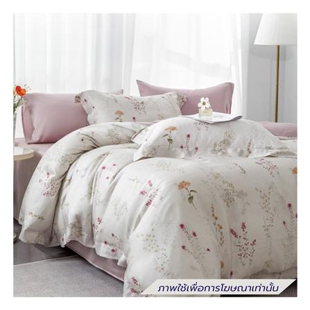 ชุดผ้าปูที่นอน 6 ฟุต (ชุด 6 ชิ้น) ESSE TENCEL 650T 6301 PINK_0