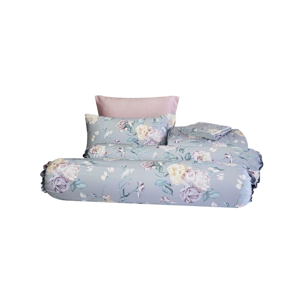 ชุดผ้าปูที่นอน 6 ฟุต (ชุด 6 ชิ้น) ESSE TENCEL 480T 4316 GREY