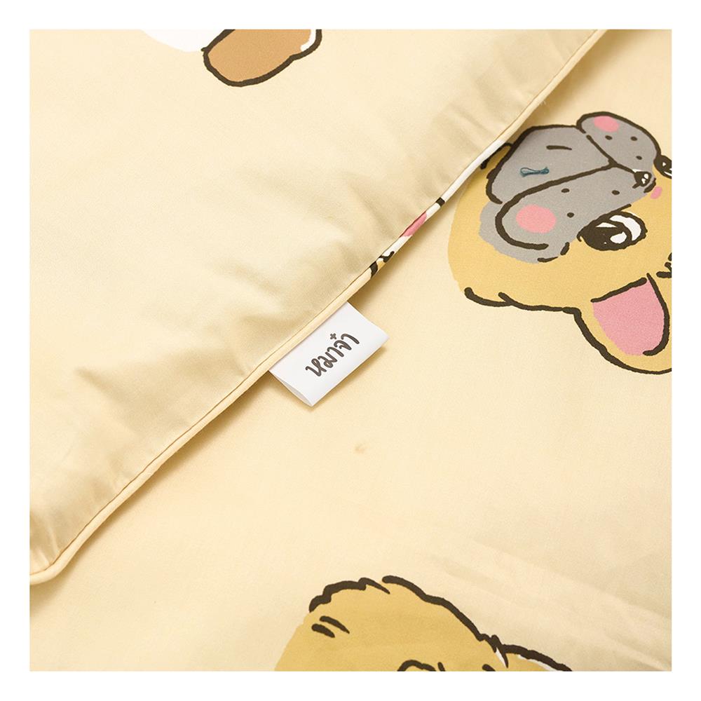 ชุดผ้าปูที่นอน 5 ฟุต (ชุด 6 ชิ้น) TULIP หมาจ๋า 02113-MJC002