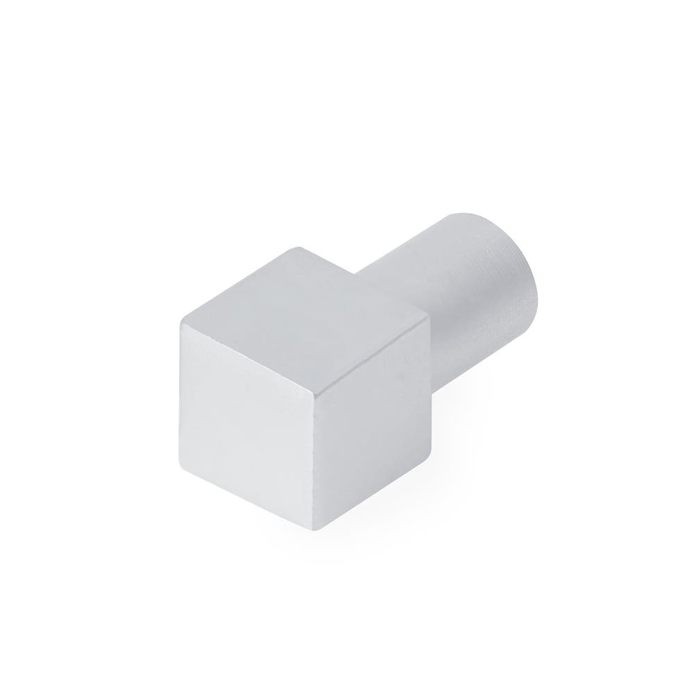 ตัวปิดมุมคิ้วอะลูมิเนียมแบบเหลี่ยม DP DL120 12 มม. สีเงิน