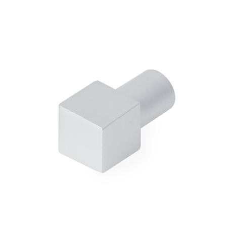 ตัวปิดมุมคิ้วอะลูมิเนียมแบบเหลี่ยม DP DL120 12 มม. สีเงิน_0