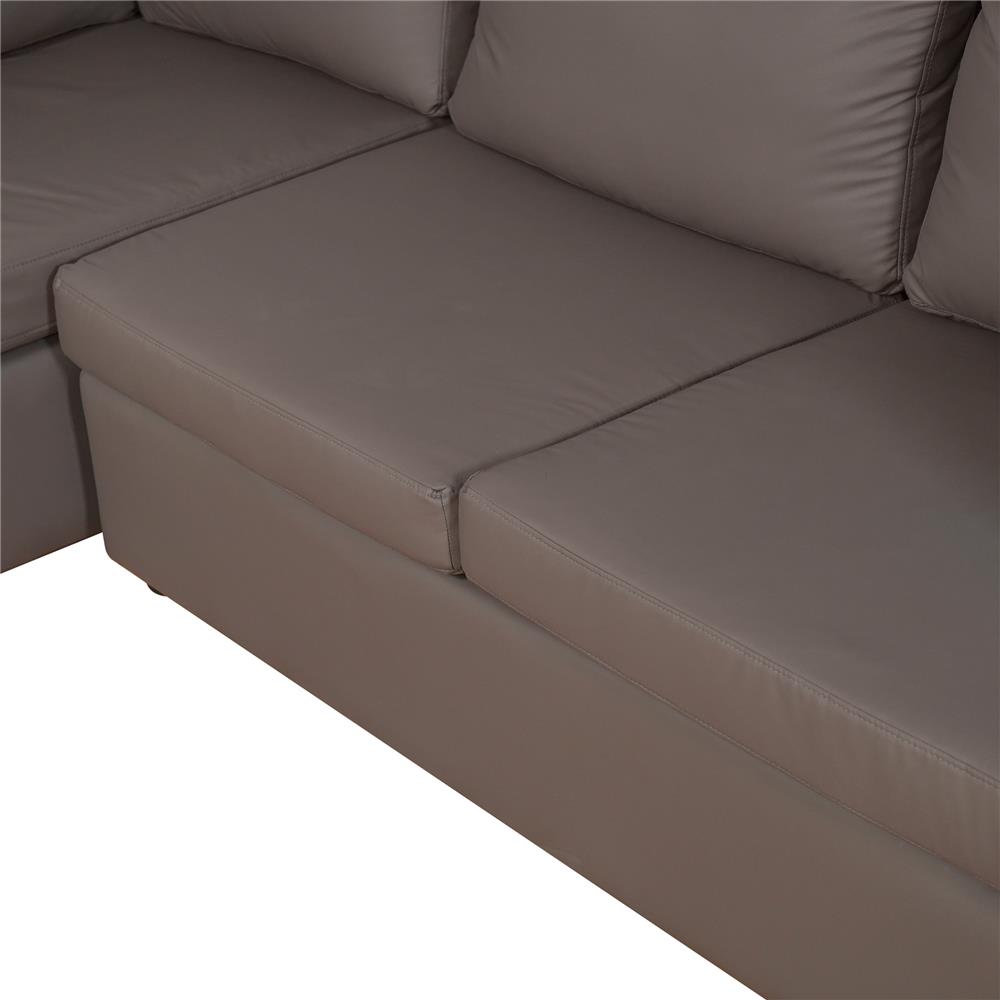 โซฟาเข้ามุมซ้าย FURDINI LAUREN สีเทา