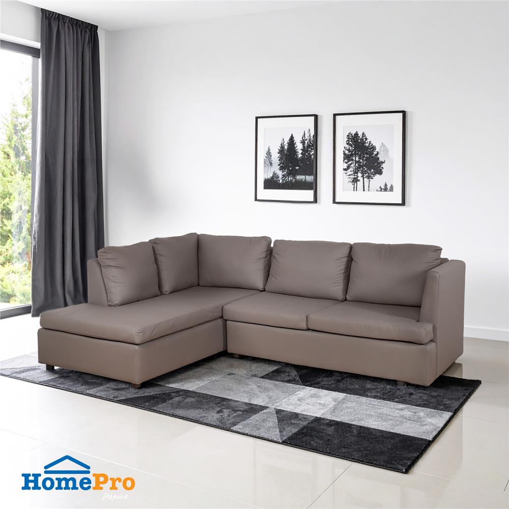 โซฟาเข้ามุมซ้าย FURDINI LAUREN สีเทา