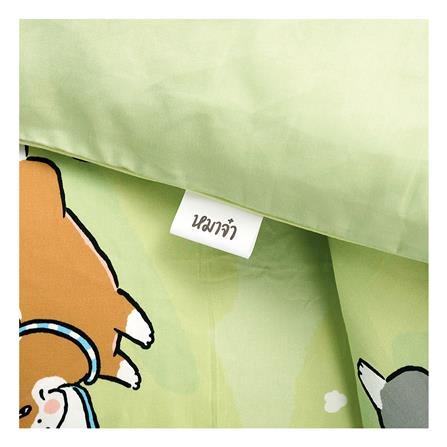 ชุดผ้าปูที่นอน 5 ฟุต (ชุด 6 ชิ้น) TULIP หมาจ๋า 02113-MJC003_1