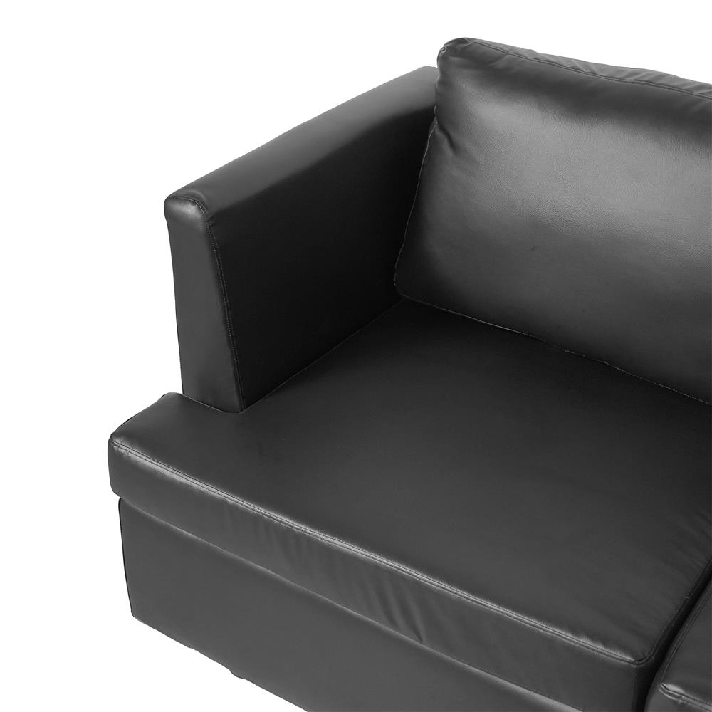 โซฟาเข้ามุมขวา FURDINI LAUREN สีดำ