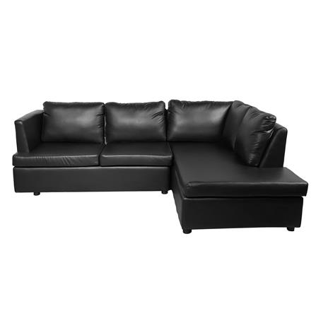 โซฟาเข้ามุมขวา FURDINI LAUREN สีดำ_1