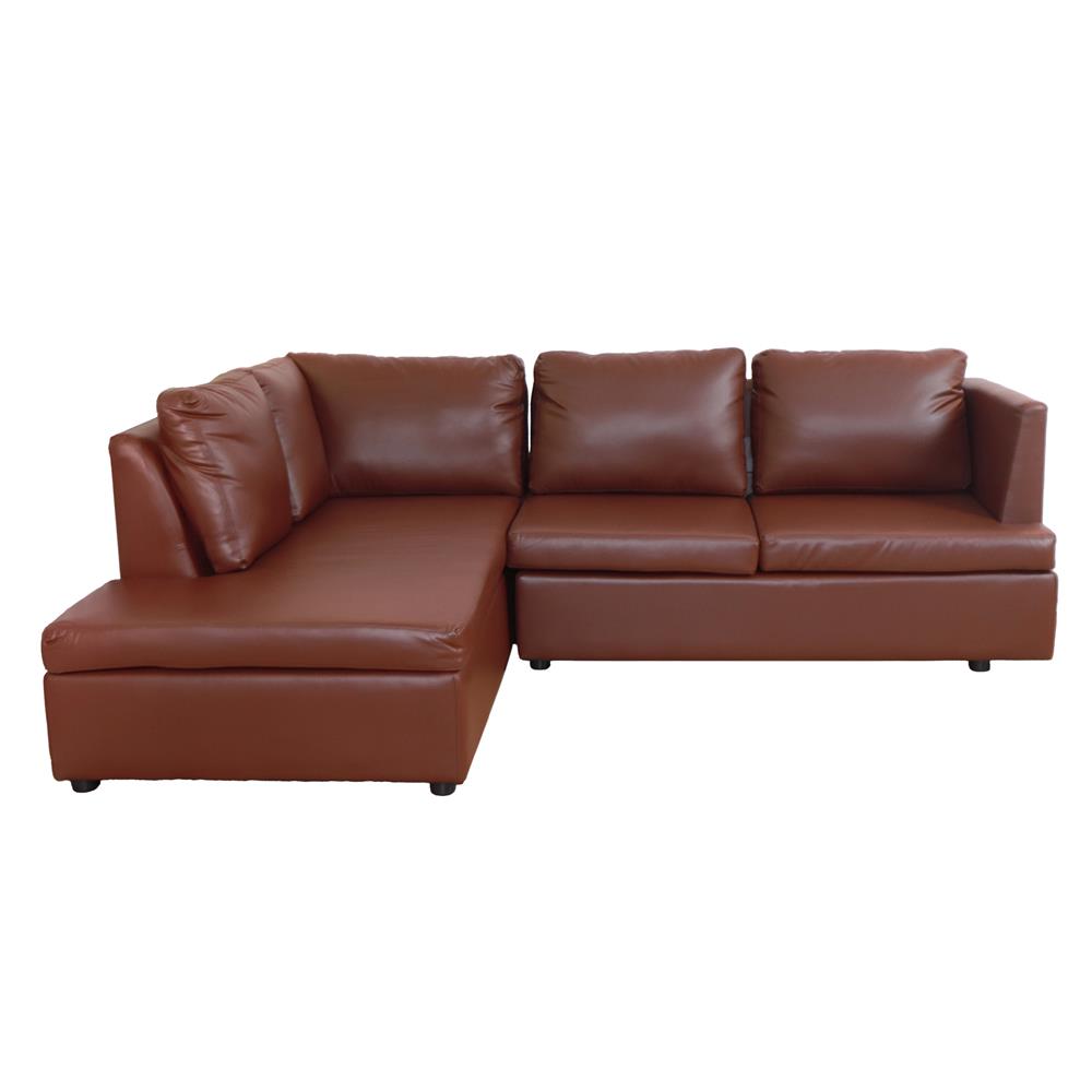 โซฟาเข้ามุมซ้าย FURDINI LAUREN สีน้ำตาลเข้ม_0