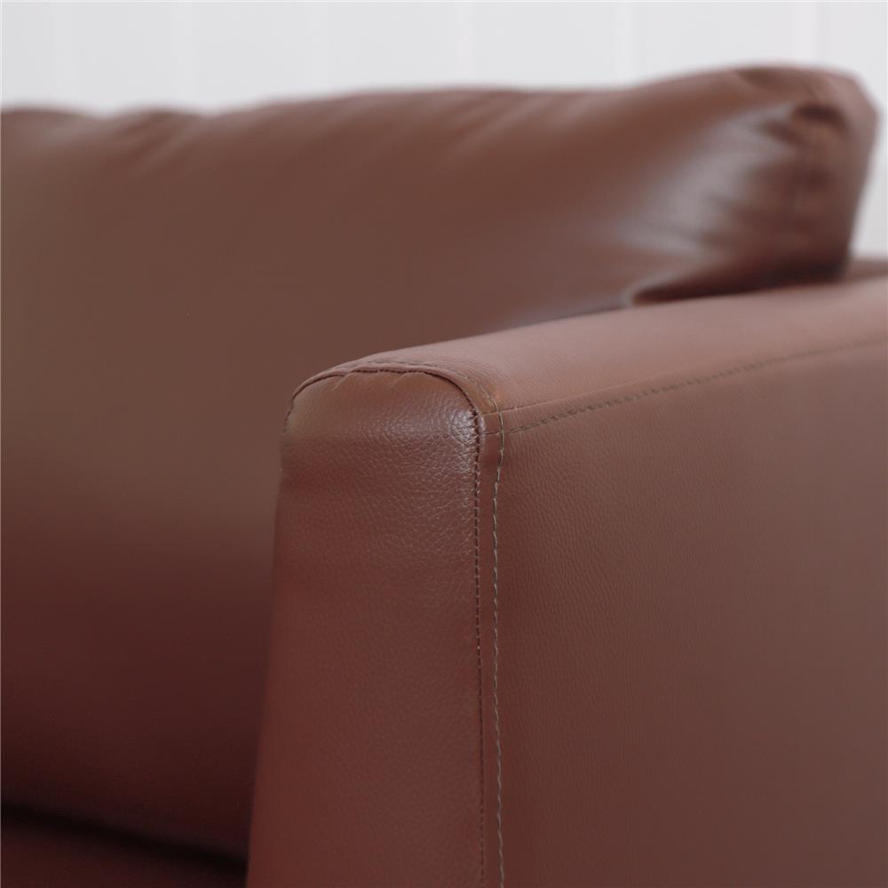 โซฟาเข้ามุมซ้าย FURDINI LAUREN สีน้ำตาลเข้ม
