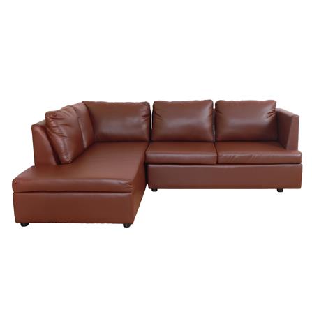 โซฟาเข้ามุมซ้าย FURDINI LAUREN สีน้ำตาลเข้ม_1