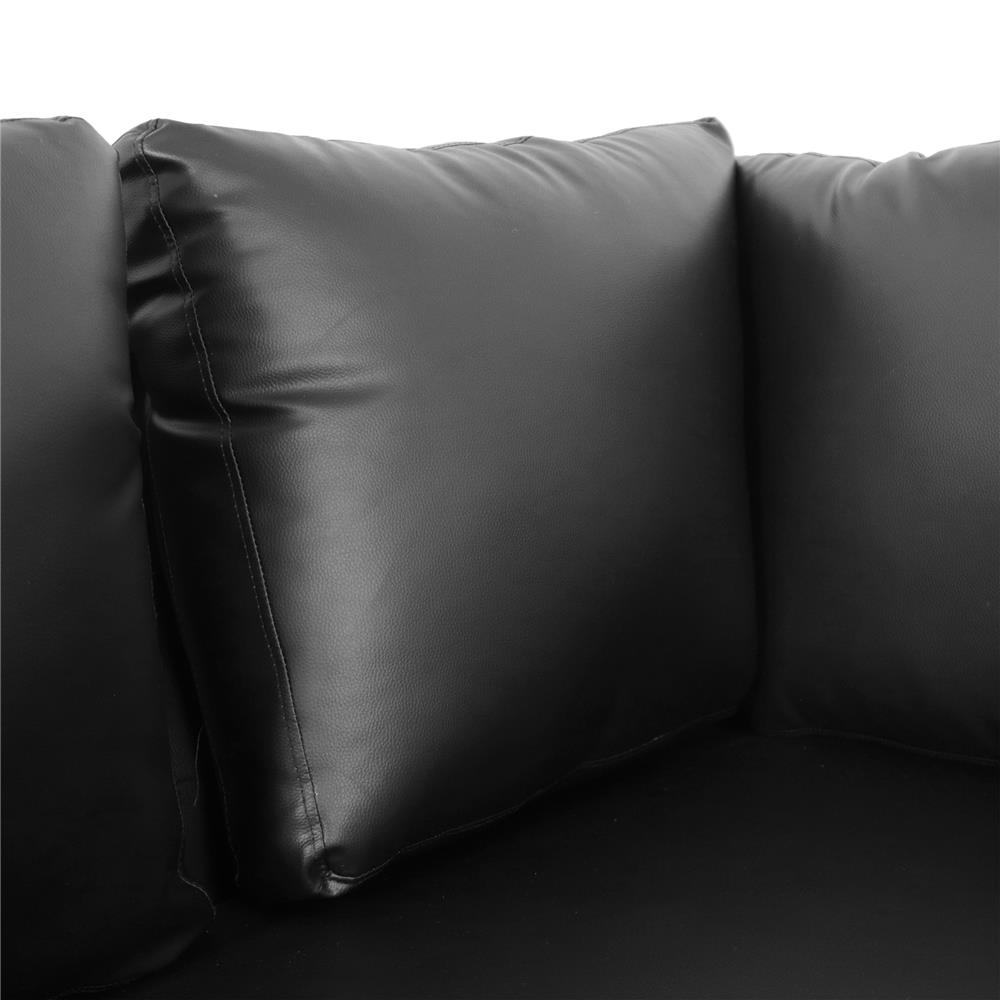 โซฟาเข้ามุมซ้าย FURDINI LAUREN สีดำ