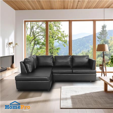 โซฟาเข้ามุมซ้าย FURDINI LAUREN สีดำ_6