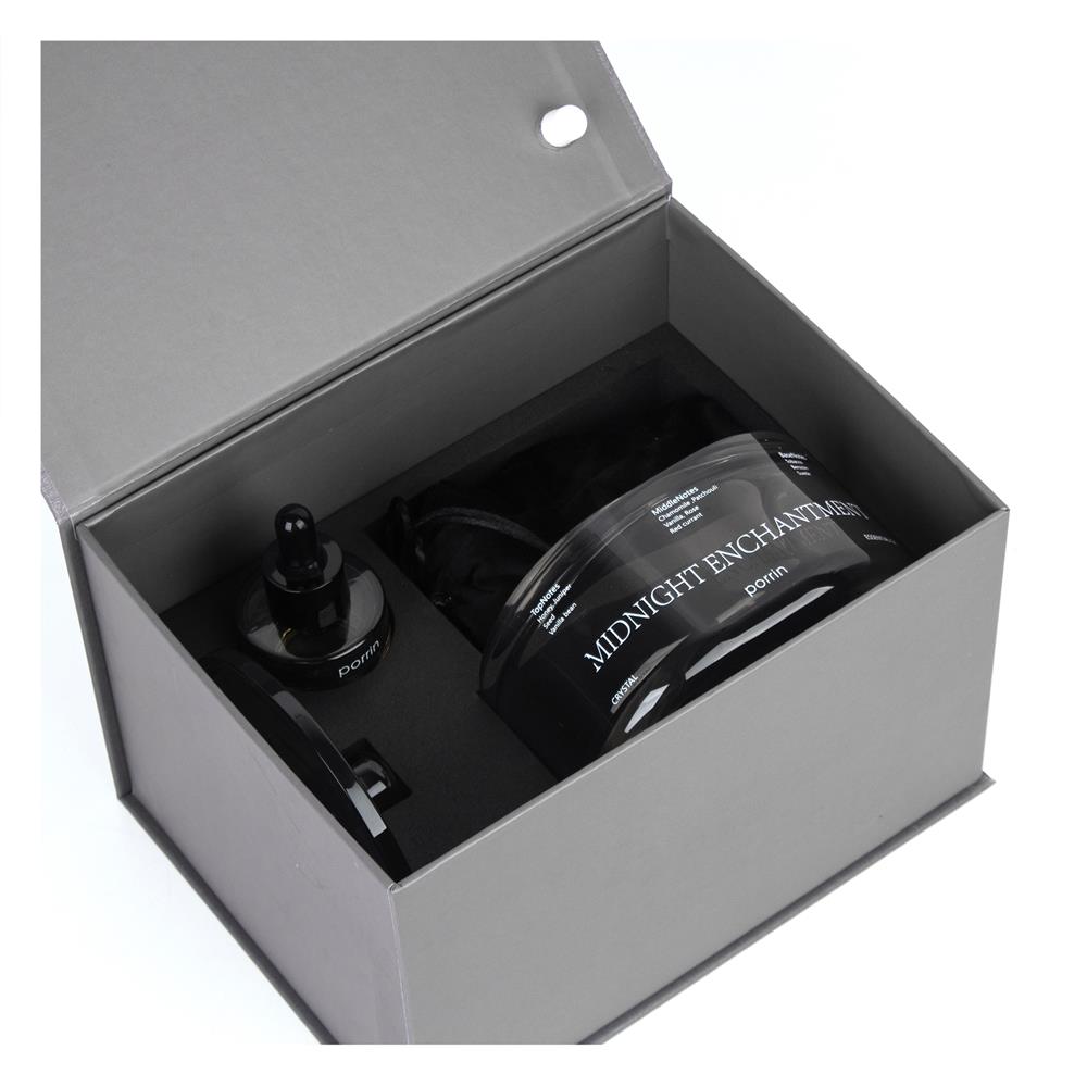 ชุดหินอโรม่าพร้อมน้ำหอม PORRIN 500 กรัม + 30 มล. MIDNIGHT ENCHANTMENT