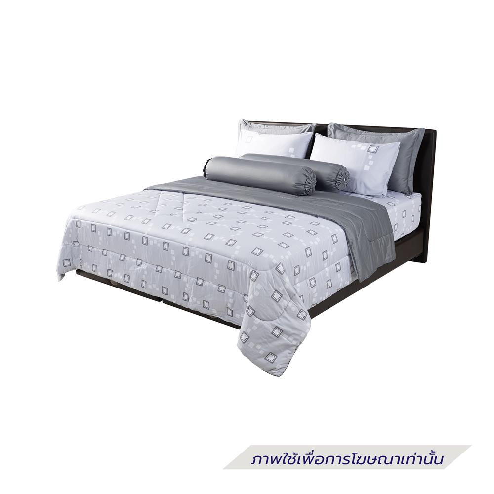 ชุดผ้าปูที่นอน 5 ฟุต (ชุด 6 ชิ้น) SANTAS COTTON USA IRENIC LK