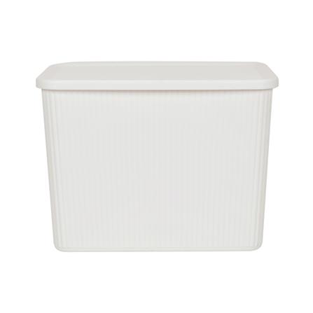 กล่องจัดเก็บผ้ามีฝา PLIM ZAYLEE SIZE L สีขาว_3