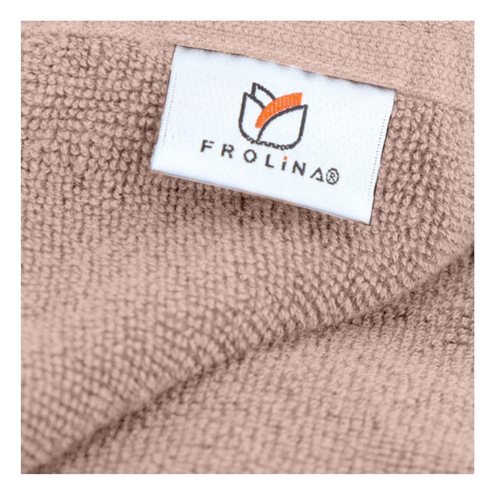 ผ้าขนหนู FROLINA GRACE 27X54 นิ้ว สี BROWN