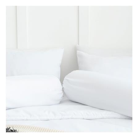 ชุดผ้าปูที่นอน 6 ฟุต (ชุด 6 ชิ้น) SANTA BEDDING สีขาว_3