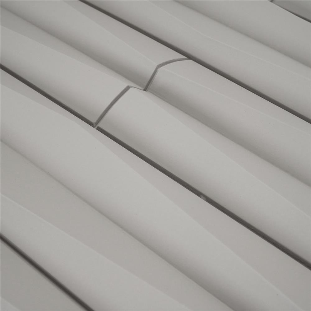 แผ่นตกแต่งผนัง PU 60x120 ซม. TARA  BAMBOO GREY