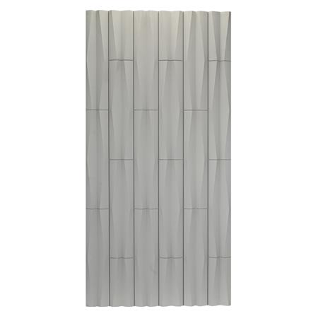 แผ่นตกแต่งผนัง PU 60x120 ซม. TARA  BAMBOO GREY_0