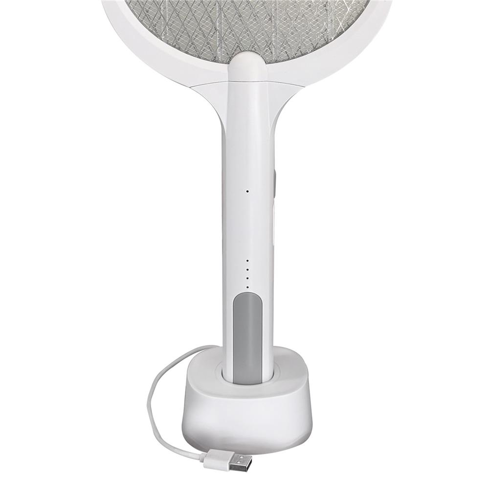 ไม้ตียุง DEXZON 128P สีขาว