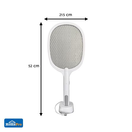 ไม้ตียุง DEXZON 128P สีขาว_6