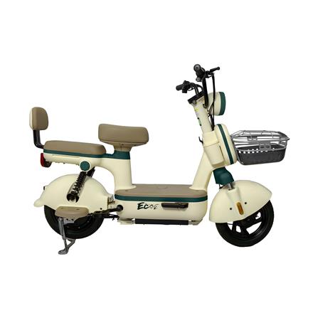 จักรยานไฟฟ้า EM LOVE X 10 นิ้ว สีครีม