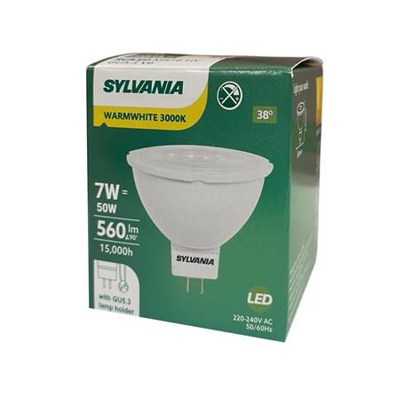 หลอด LED SYLVANIA MR16 7 วัตต์ WARM WHITE GU5.3_3