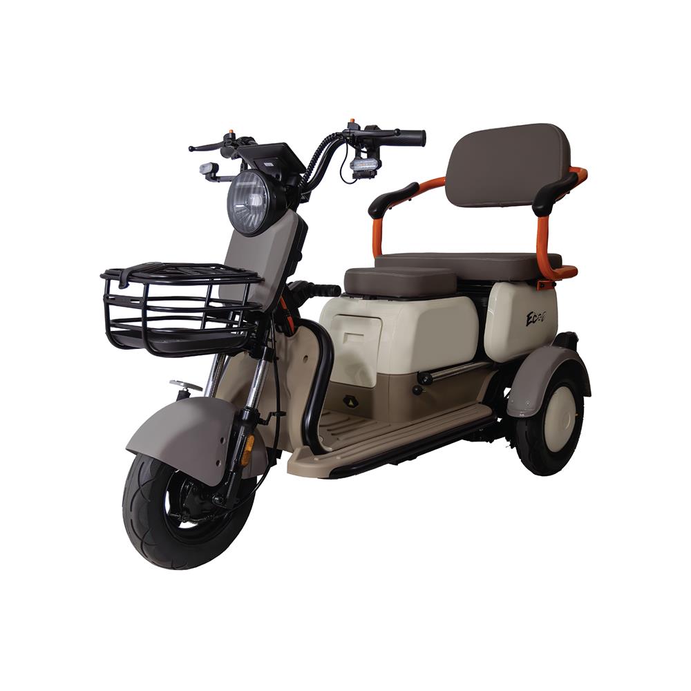 สกู๊ตเตอร์ไฟฟ้า 3 ล้อ EM EM9 สีน้ำตาล