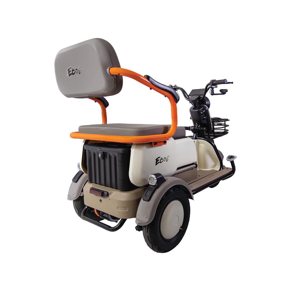 สกู๊ตเตอร์ไฟฟ้า 3 ล้อ EM EM9 สีน้ำตาล