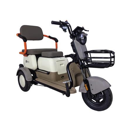 สกู๊ตเตอร์ไฟฟ้า 3 ล้อ EM EM9 สีน้ำตาล_2