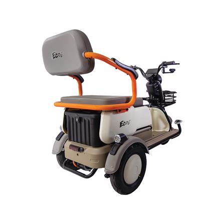 สกู๊ตเตอร์ไฟฟ้า 3 ล้อ EM EM9 สีน้ำตาล_7