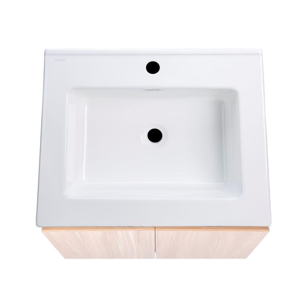 อ่างเคาน์เตอร์ HAFELE 495.60.871 สีขาว-โอ๊ค