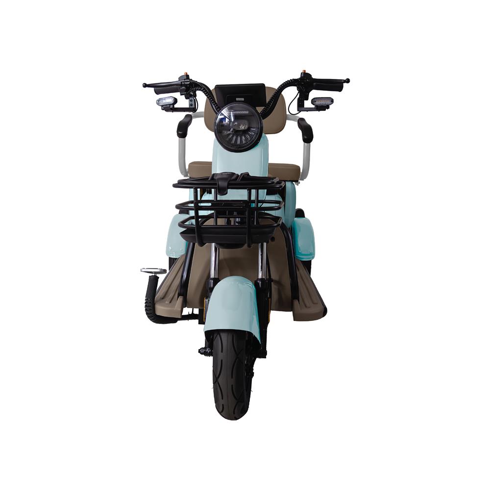 สกู๊ตเตอร์ไฟฟ้า 3 ล้อ EM EM9 สีฟ้า