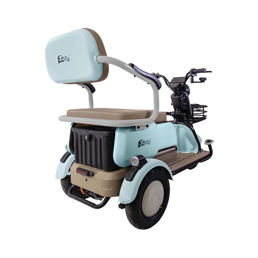 สกู๊ตเตอร์ไฟฟ้า 3 ล้อ EM EM9 สีฟ้า