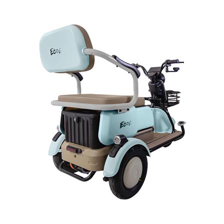 สกู๊ตเตอร์ไฟฟ้า 3 ล้อ EM EM9 สีฟ้า_7