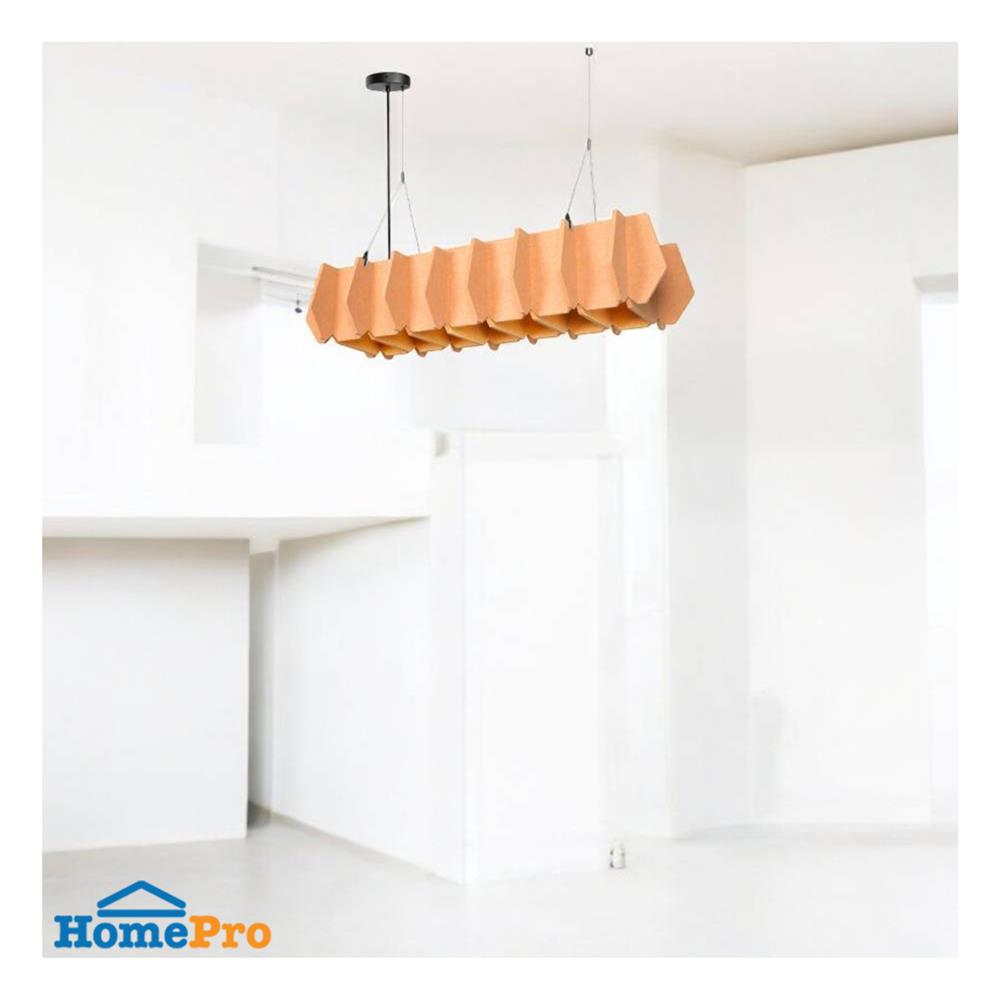 ไฟช่อ L&E 01-03155 สีน้ำตาล 1 หัว