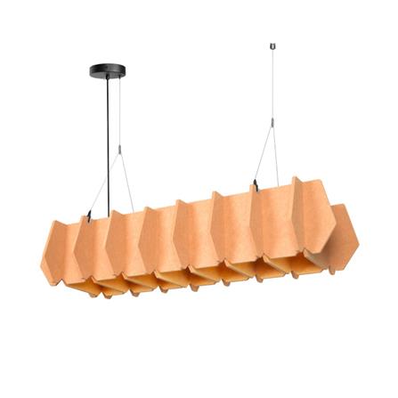 ไฟช่อ L&E 01-03155 สีน้ำตาล 1 หัว_0