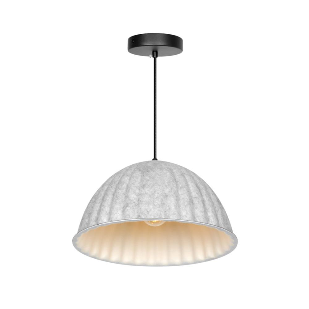 ไฟช่อ L&E 01-03151 สีขาว/เทา 1 หัว