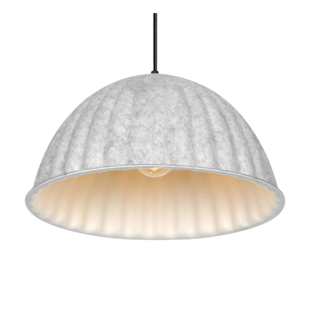 ไฟช่อ L&E 01-03151 สีขาว/เทา 1 หัว