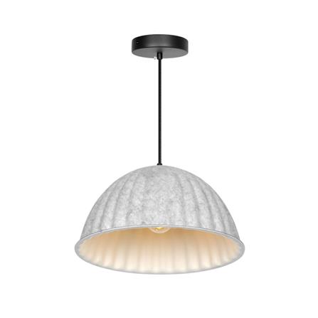 ไฟช่อ L&E 01-03151 สีขาว/เทา 1 หัว_0